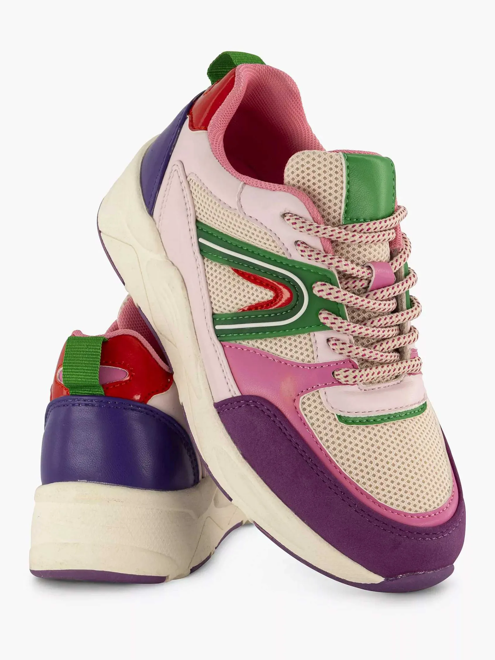Oxmox Babyschoenen-Roze Chunky Sneaker