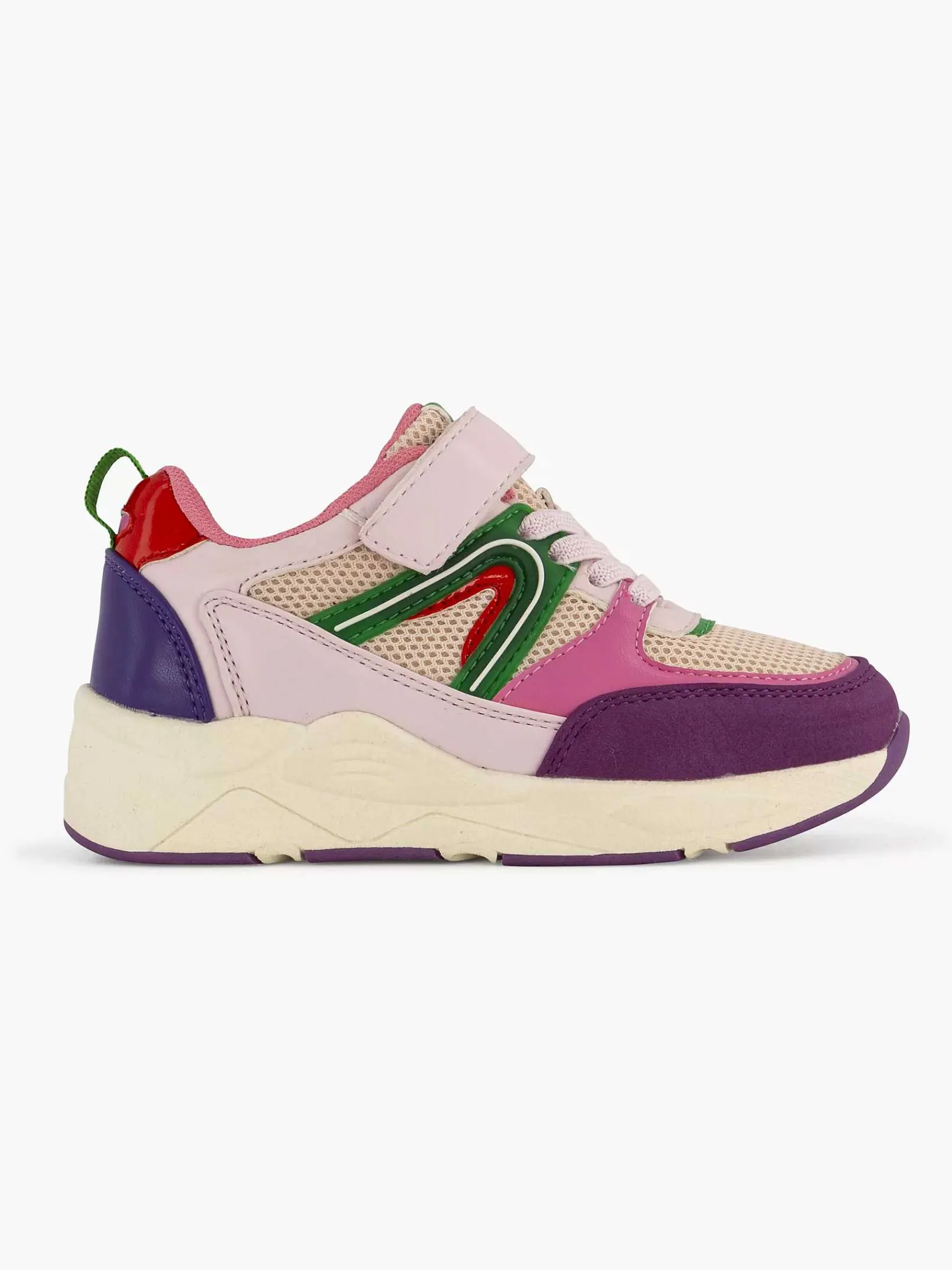 Oxmox Jongensschoenen-Roze Chunky Sneaker