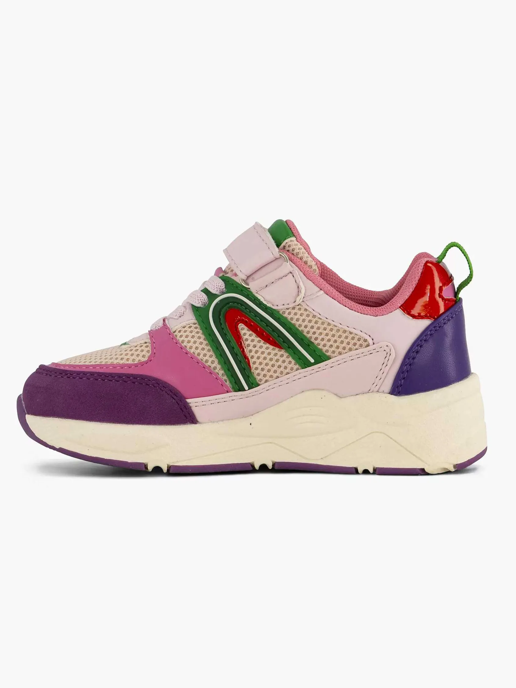 Oxmox Jongensschoenen-Roze Chunky Sneaker