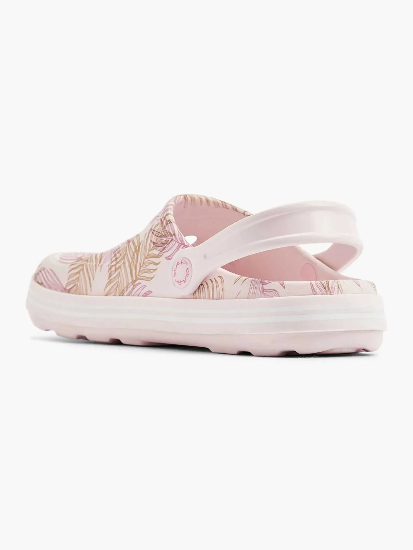 Blue Fin Slippers-Roze Clog