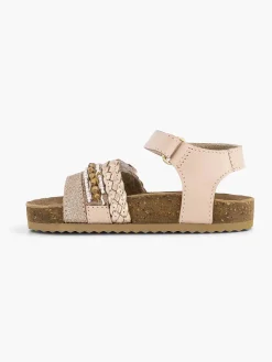 Limelight girl Jongensschoenen-Roze Leren Sandal Klittenband
