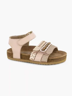 Limelight girl Jongensschoenen-Roze Leren Sandal Klittenband
