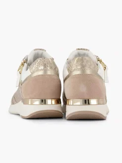 Medicus Comfort Schoenen-Roze Leren Sneaker