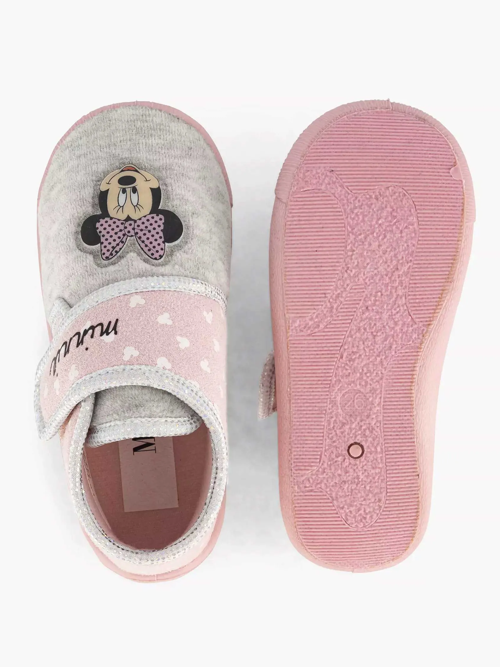 Minnie Mouse Jongensschoenen-Roze Pantoffel