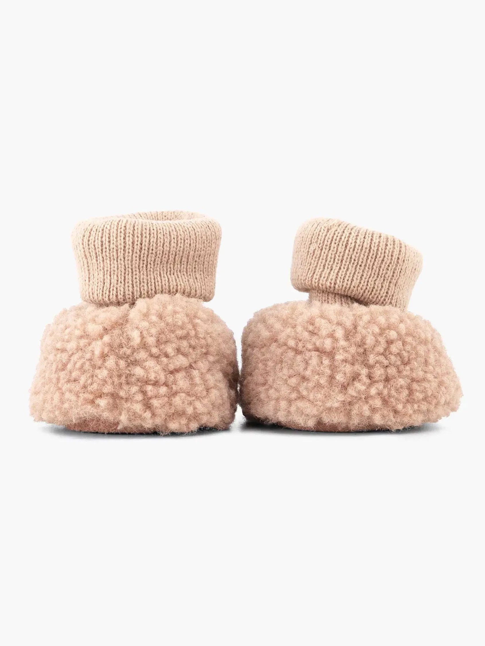 vanHaren Jongensschoenen-Roze Pantoffel Teddy
