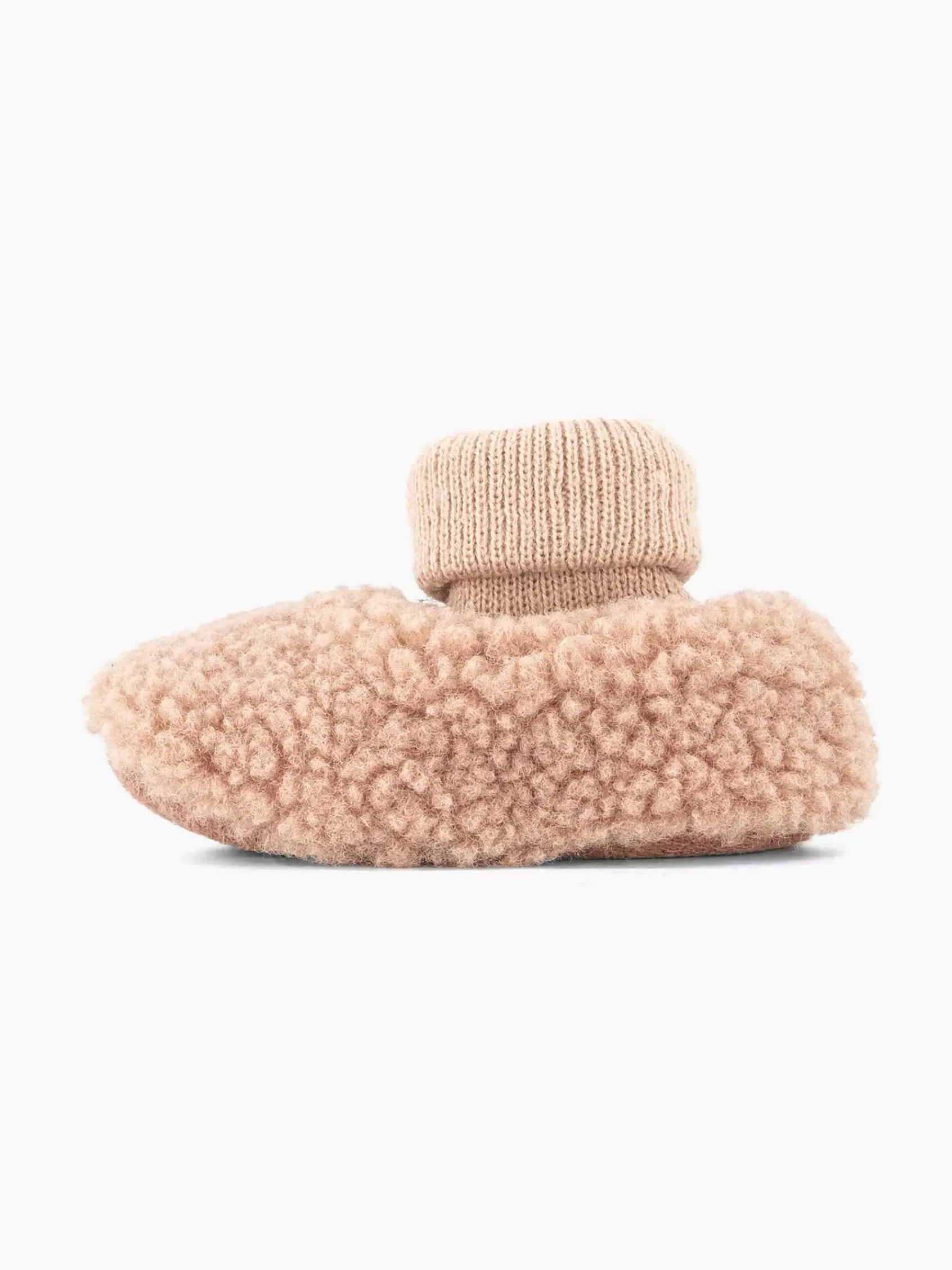 vanHaren Jongensschoenen-Roze Pantoffel Teddy
