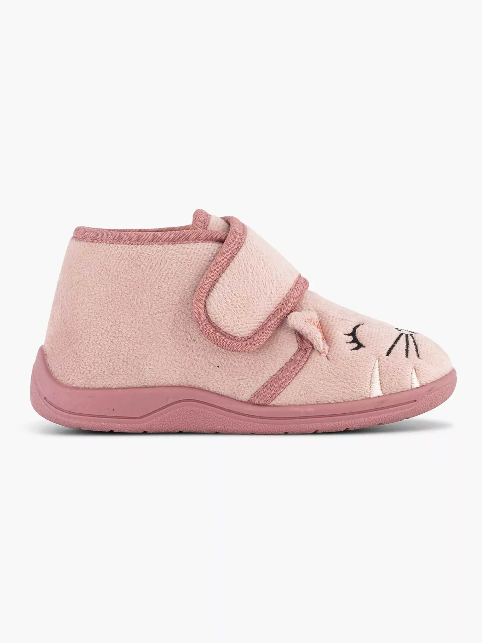 Graceland Jongensschoenen-Roze Pantoffel Velcro
