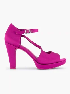Graceland Pumps-Roze Pump Satijn
