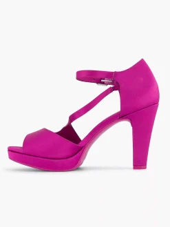 Graceland Pumps-Roze Pump Satijn