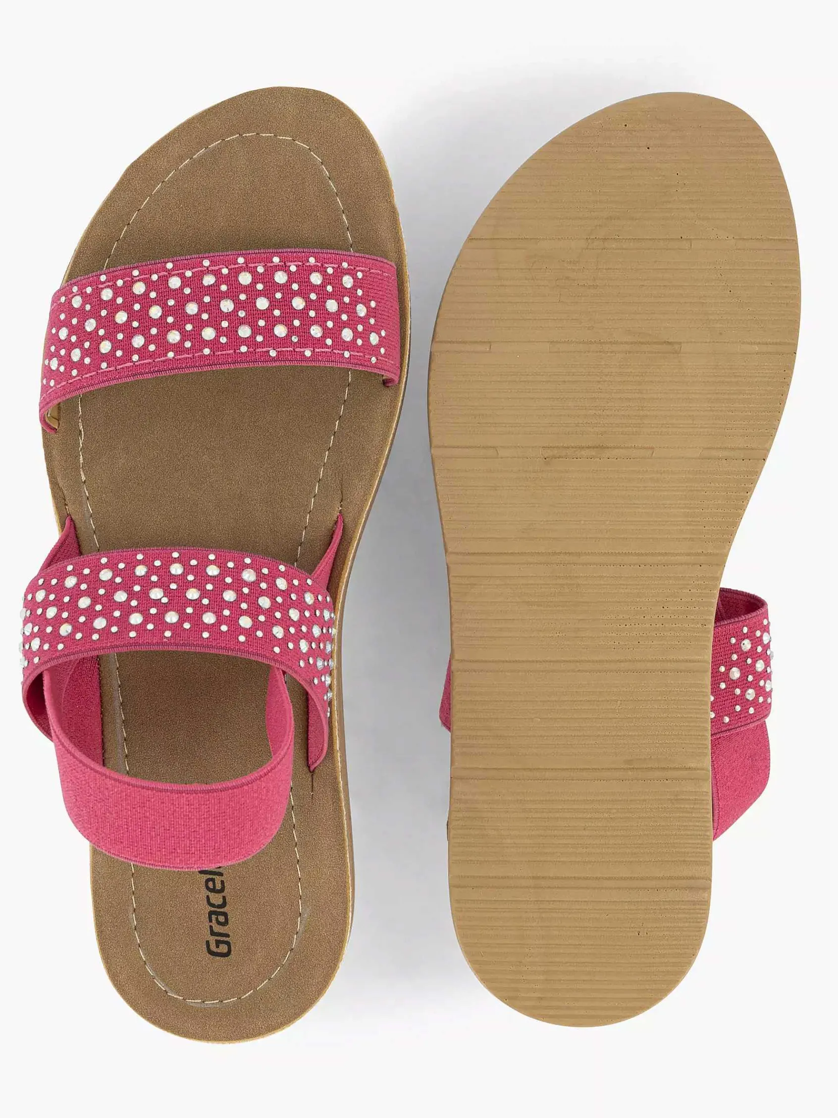 Graceland Sandalen-Roze Sandaal