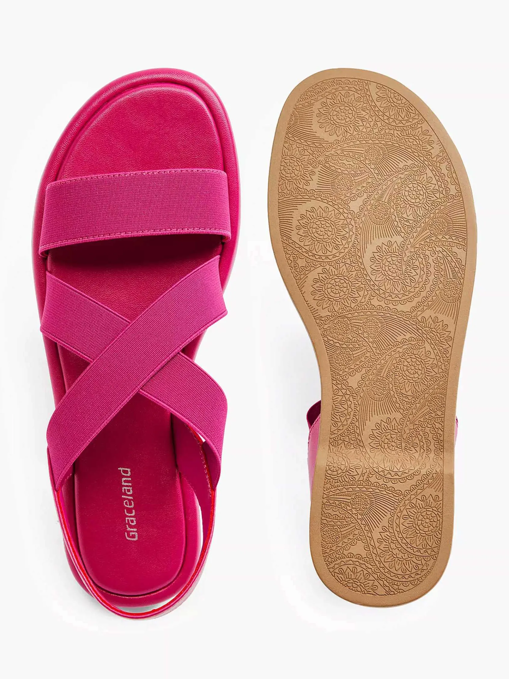 Graceland Sandalen-Roze Sandaal