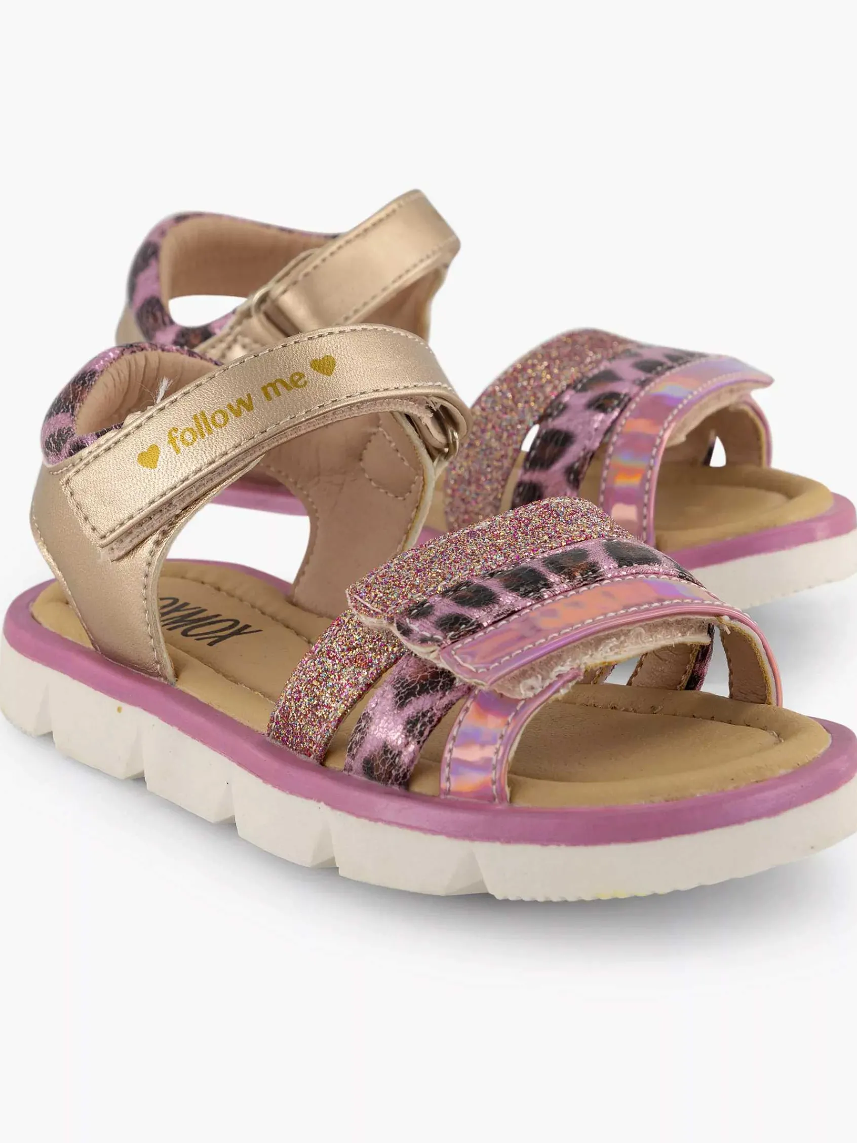 Oxmox Jongensschoenen-Roze Sandaal