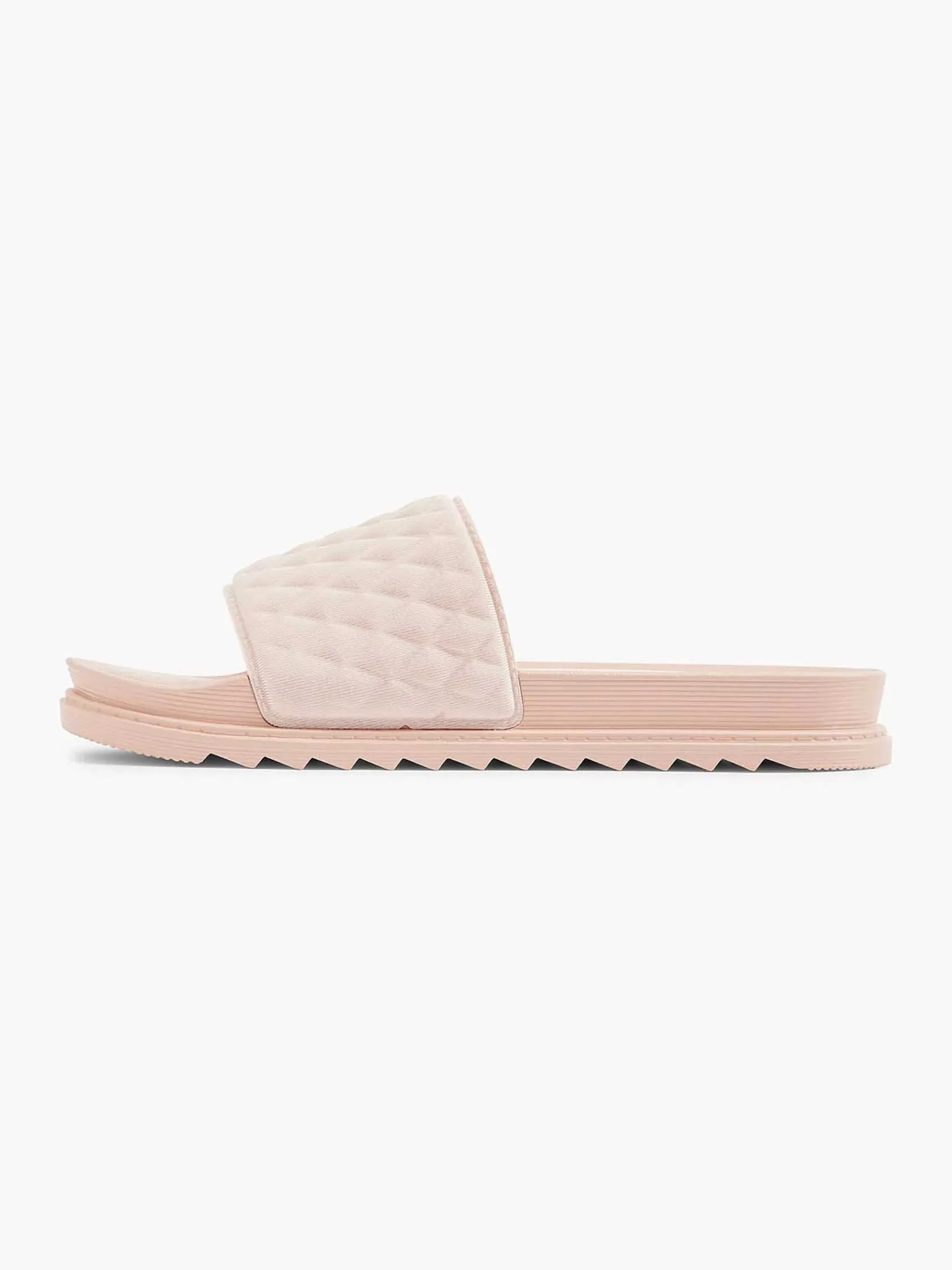 Oxmox Slippers-Roze Slipper Doorgestikt