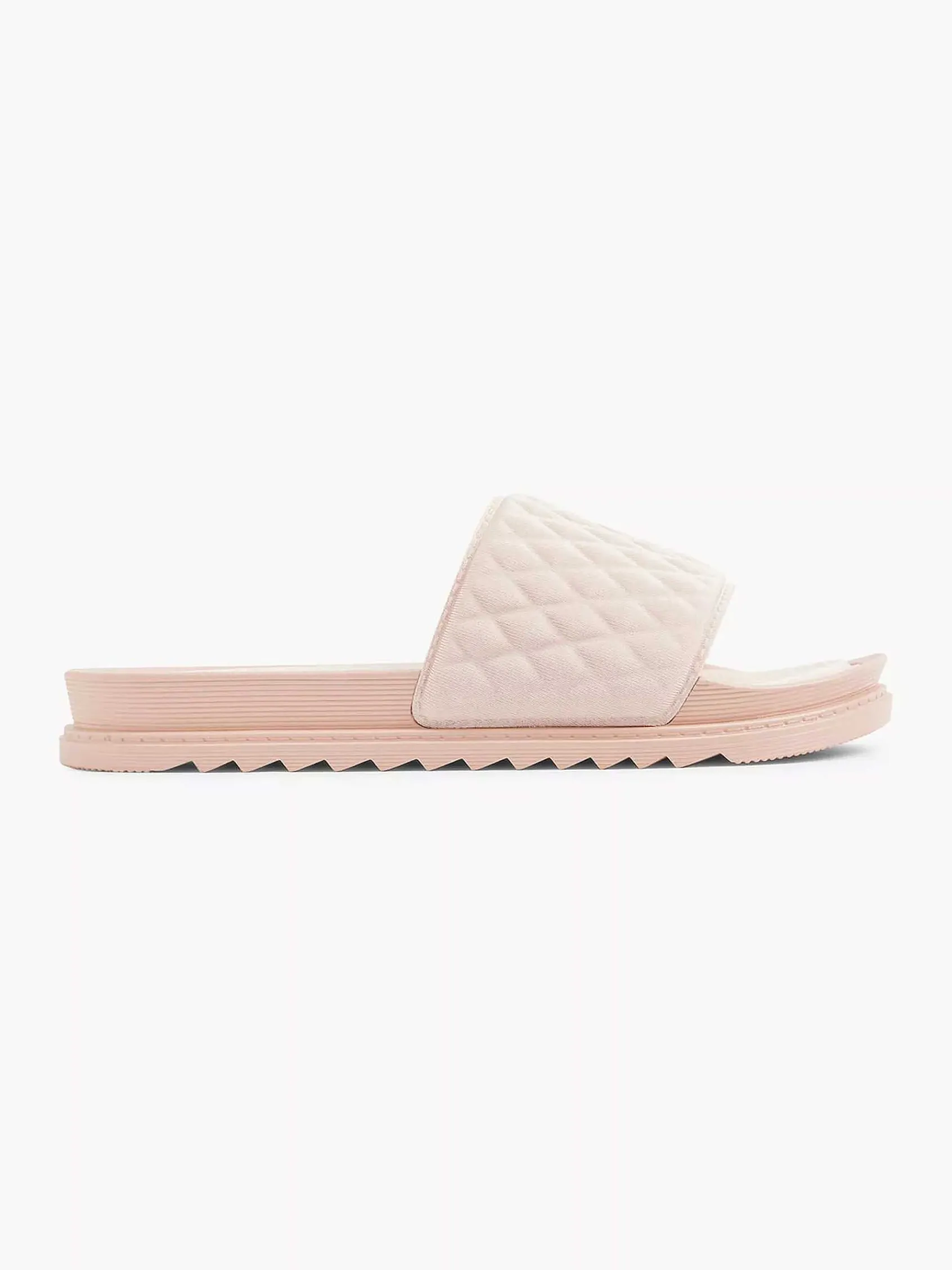 Oxmox Slippers-Roze Slipper Doorgestikt