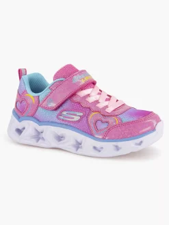 Skechers Jongensschoenen-Roze Sneaker Lichtjes