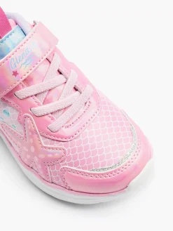 Graceland Jongensschoenen-Roze Sneaker Met Lichtjes Zeemeermin