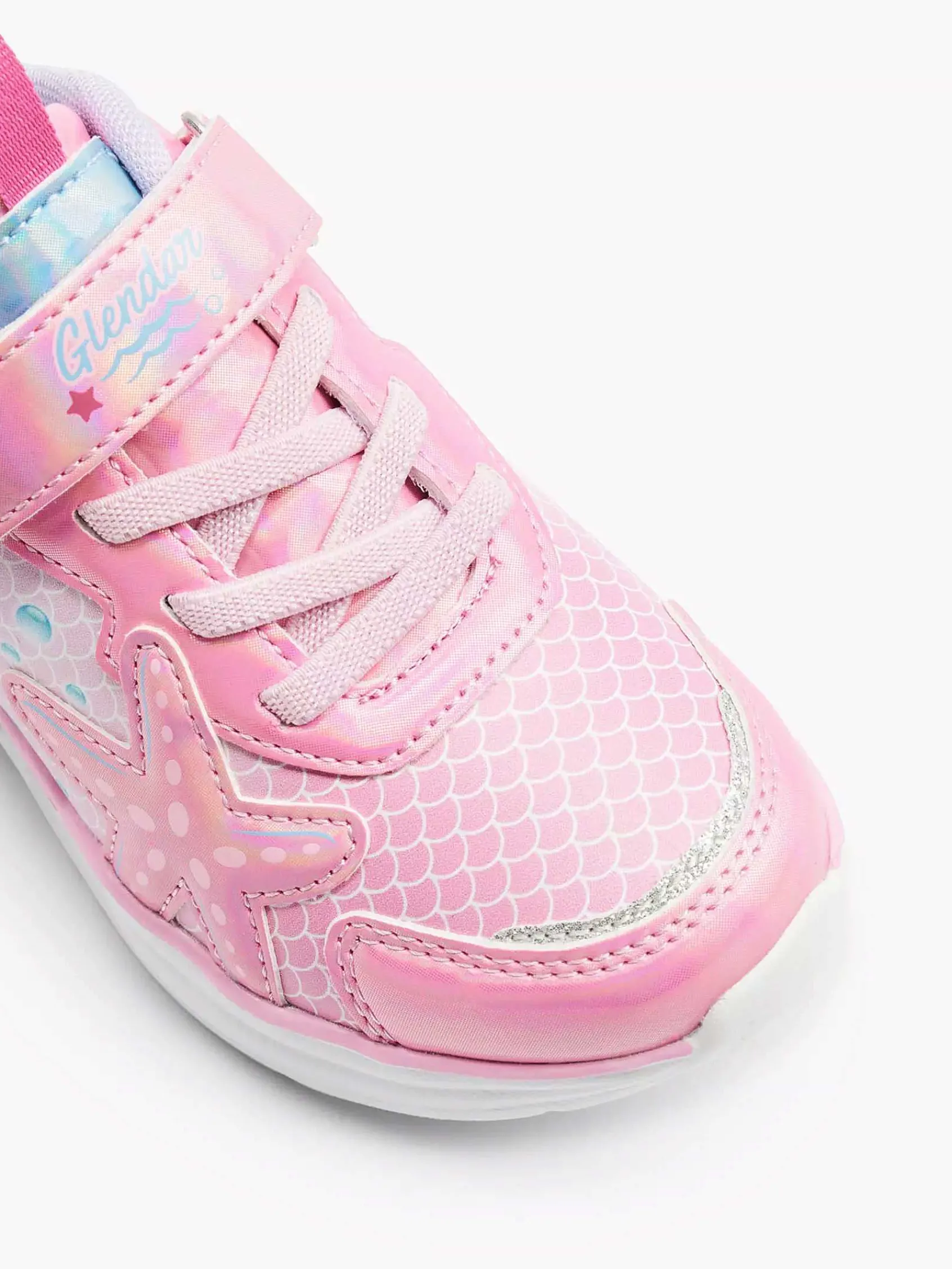 Graceland Jongensschoenen-Roze Sneaker Met Lichtjes Zeemeermin