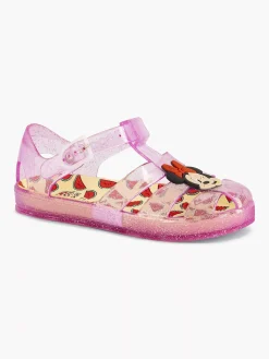 Minnie Mouse Babyschoenen-Roze Waterschoen Riempje