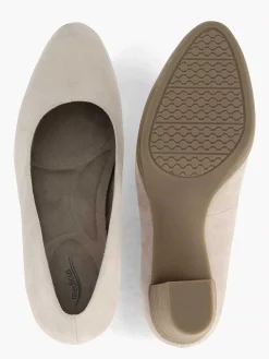 Medicus Comfort Schoenen-Taupe Beige Comfort Pump