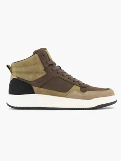 Memphis One Sneakers-Taupe Hoge Sneaker