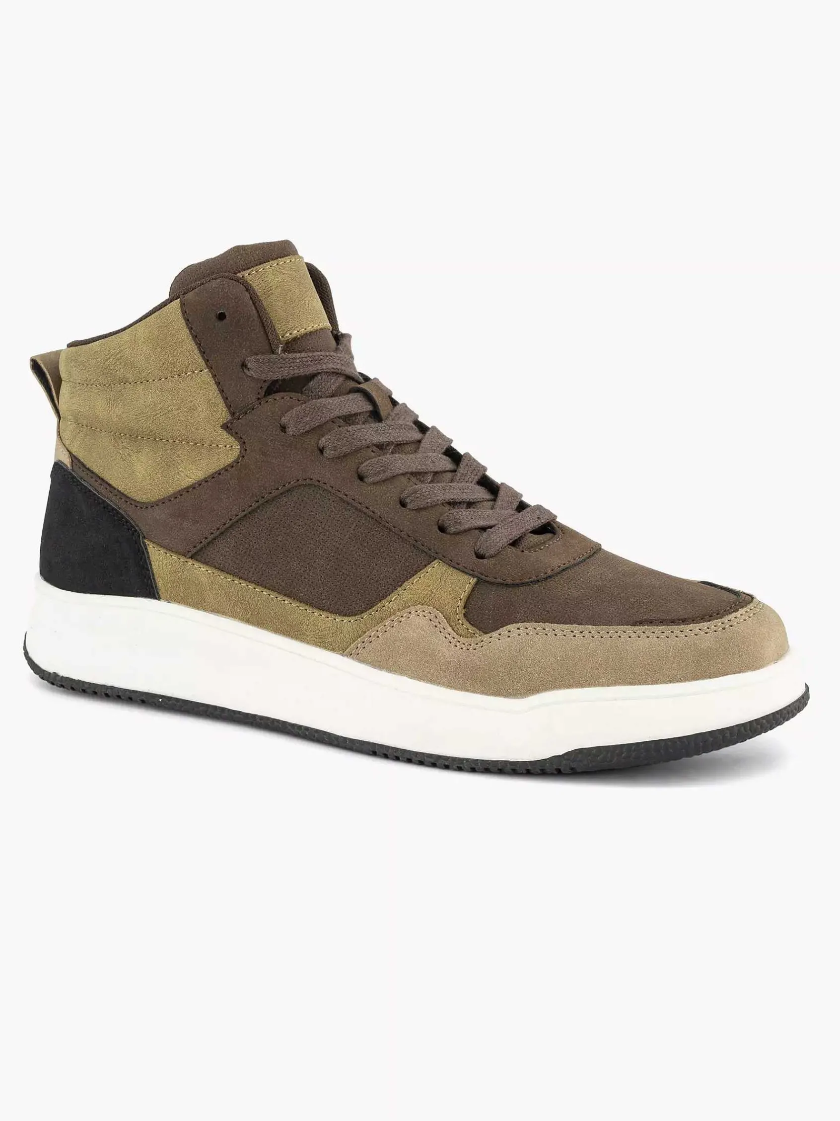Memphis One Sneakers-Taupe Hoge Sneaker