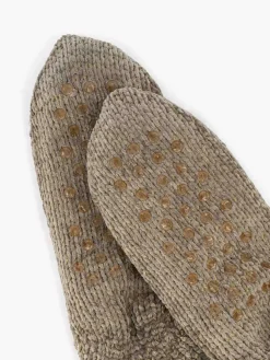 vanHaren Sokken-Taupe Huissok 36-41