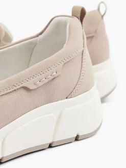 Medicus Comfort Schoenen-Taupe Leren Comfort Instapper