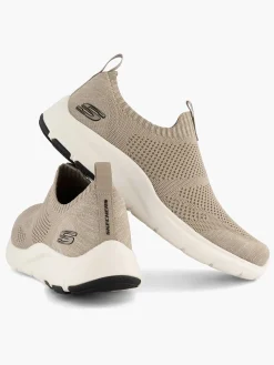 Skechers Sneakers-Taupe Reascend - Monroe