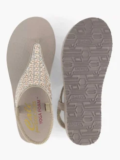 Skechers Sandalen-Taupe Sandaal
