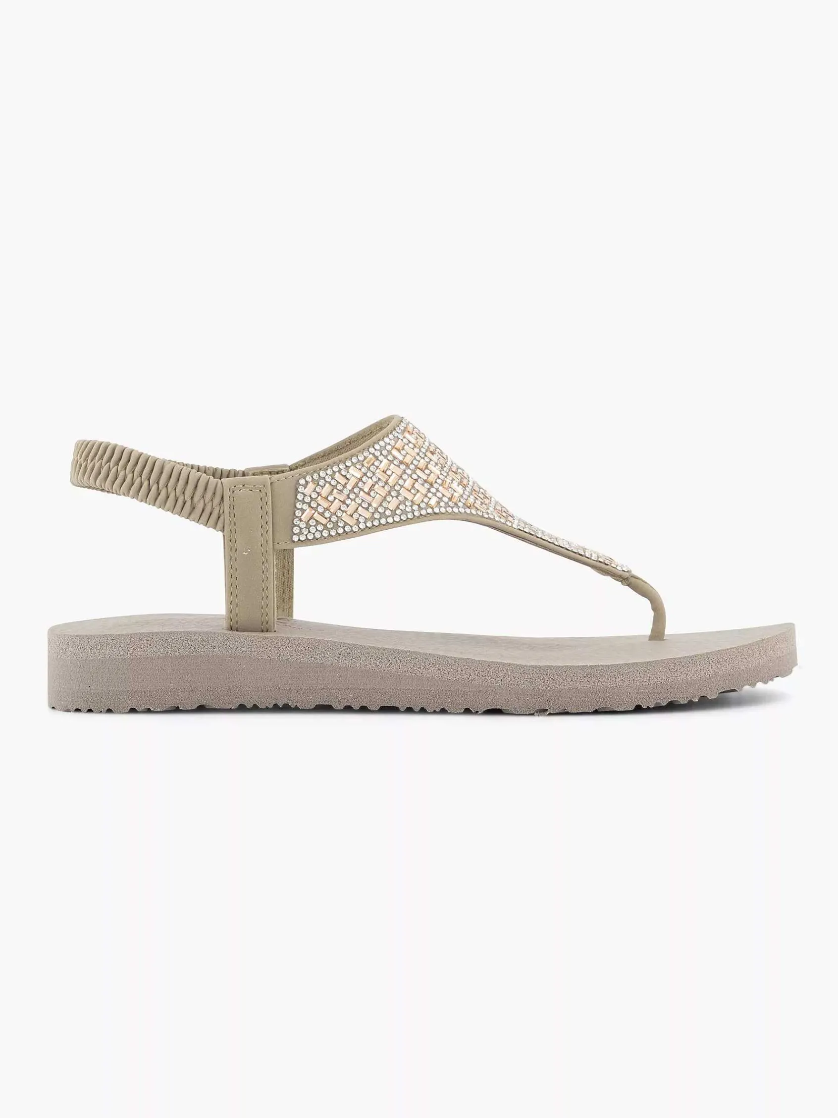 Skechers Sandalen-Taupe Sandaal