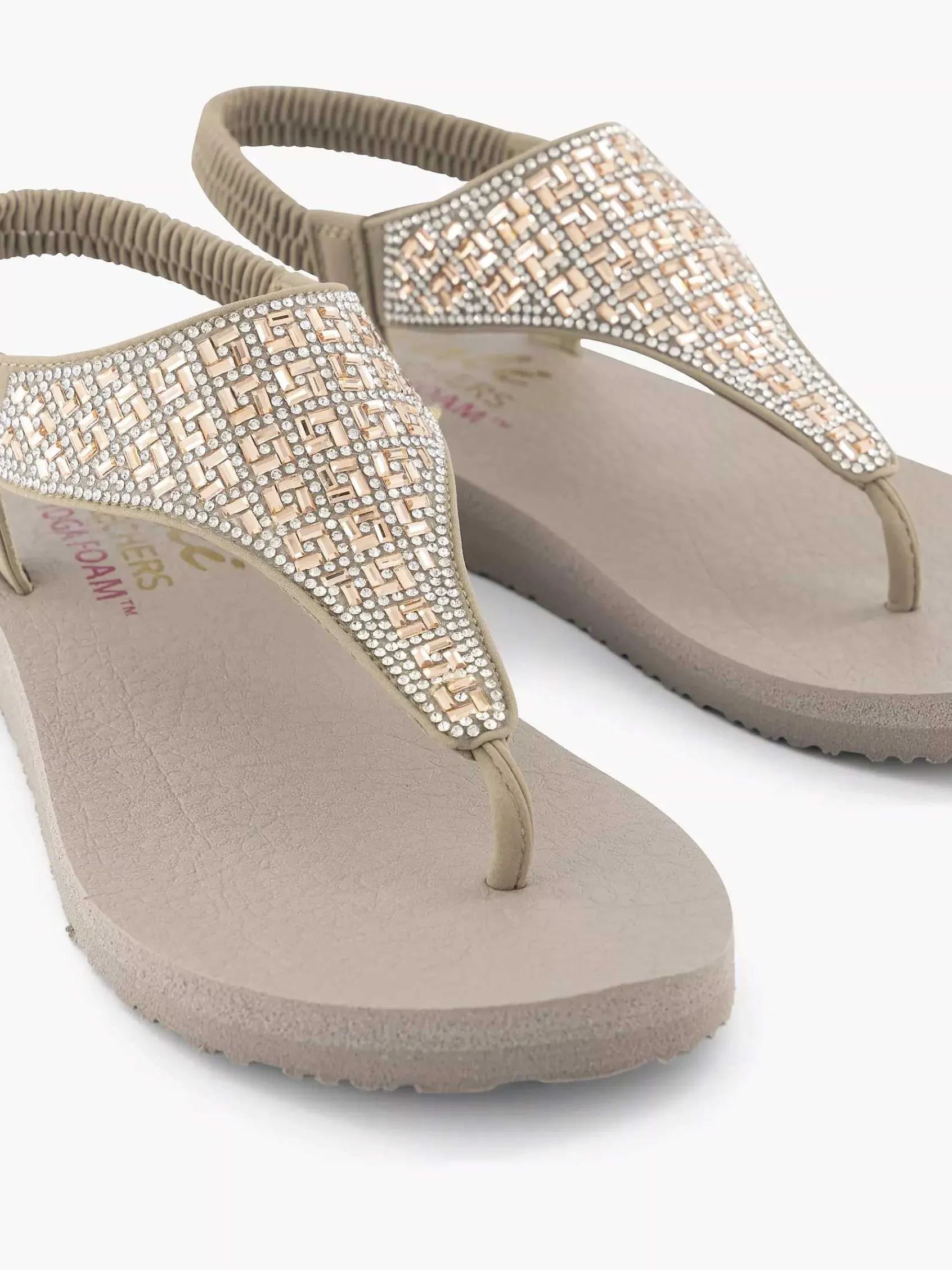 Skechers Sandalen-Taupe Sandaal