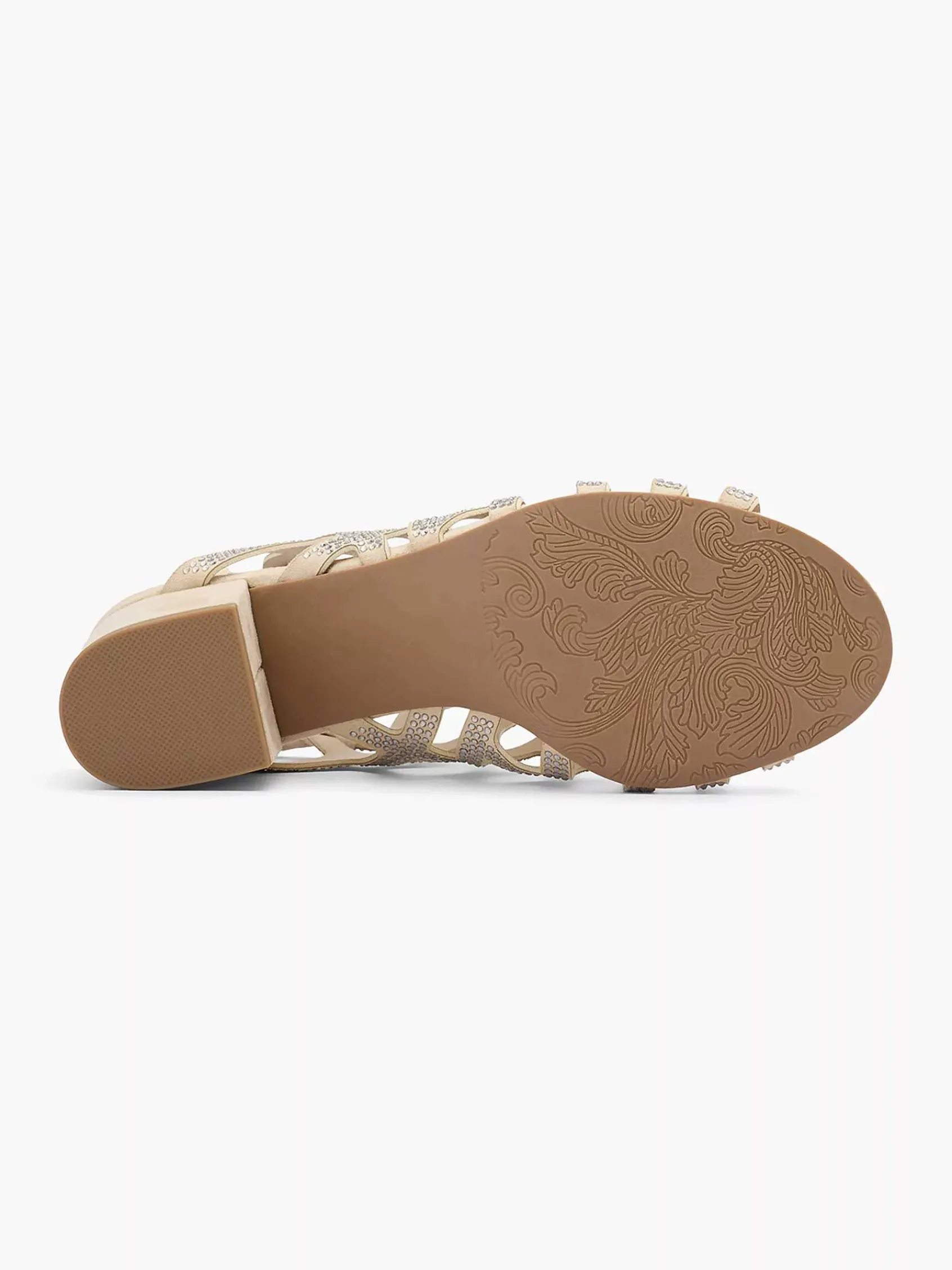 Graceland Sandalen-Taupe Sandalette