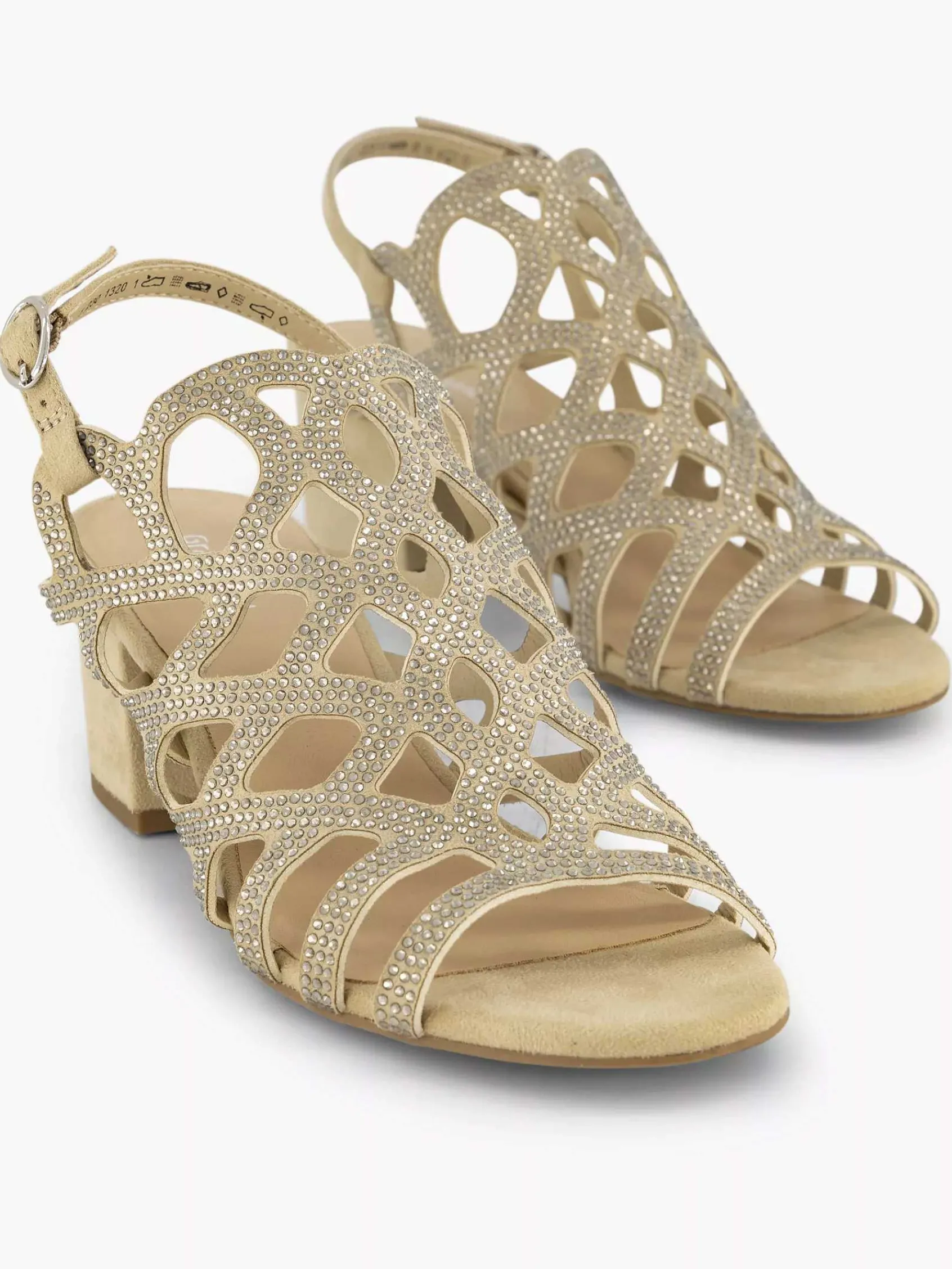 Graceland Sandalen-Taupe Sandalette