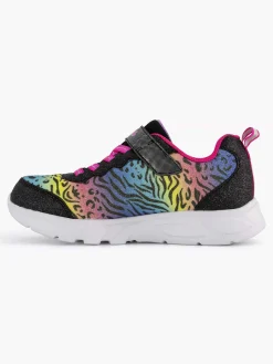 Skechers Jongensschoenen-Veelkleurige Sneaker Lichtjes