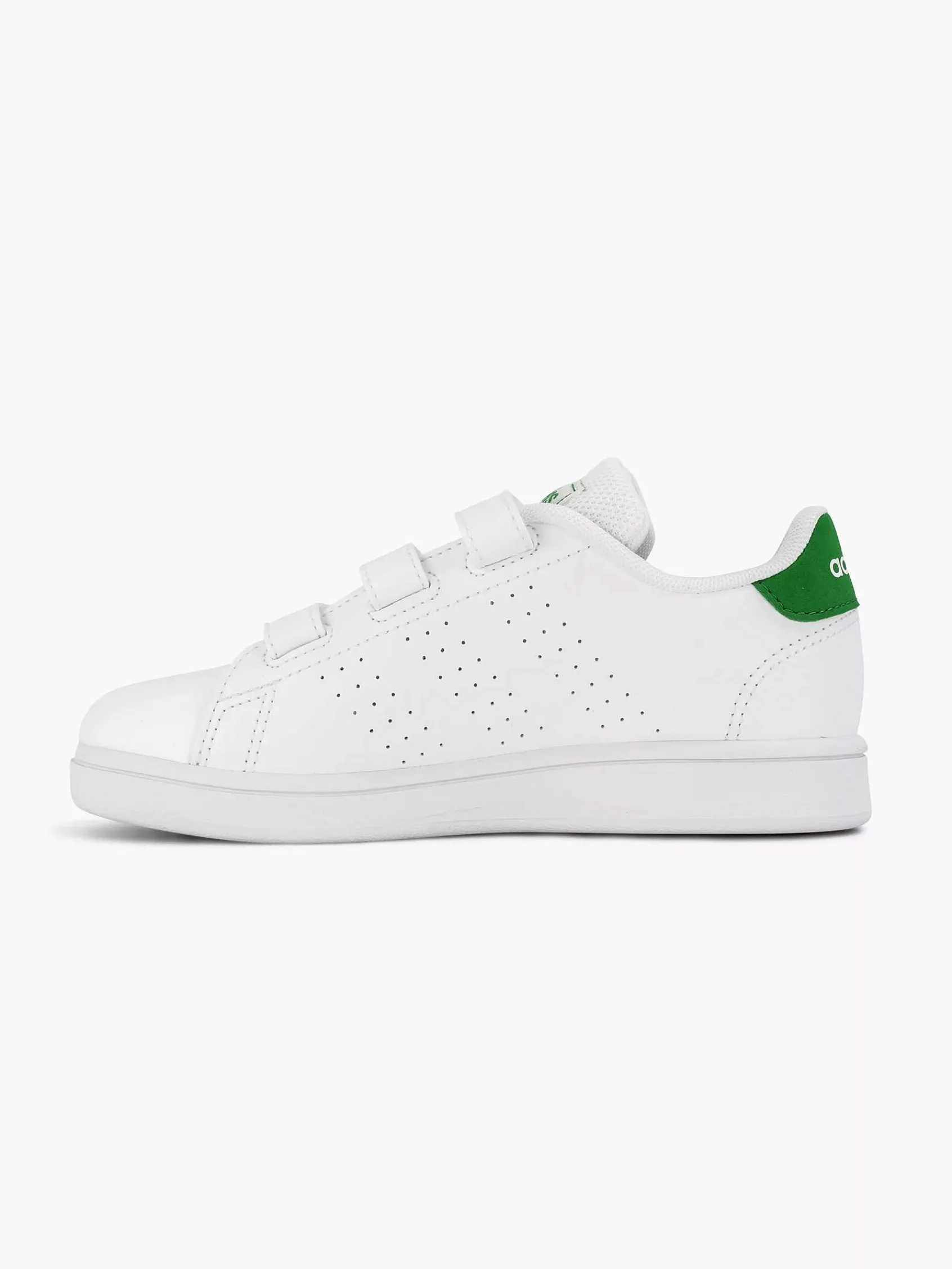 adidas Jongensschoenen-Witte Advantage Cf C