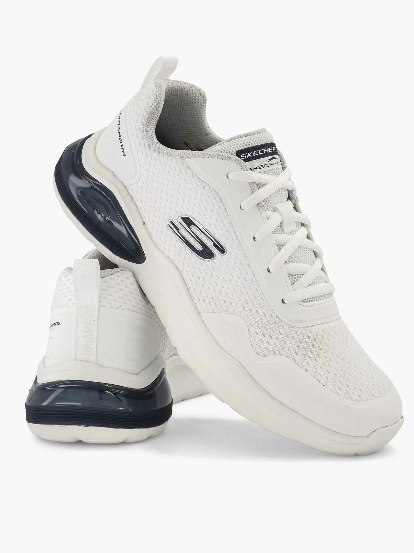 Skechers Sneakers-Witte Air Cushioning - Citro
