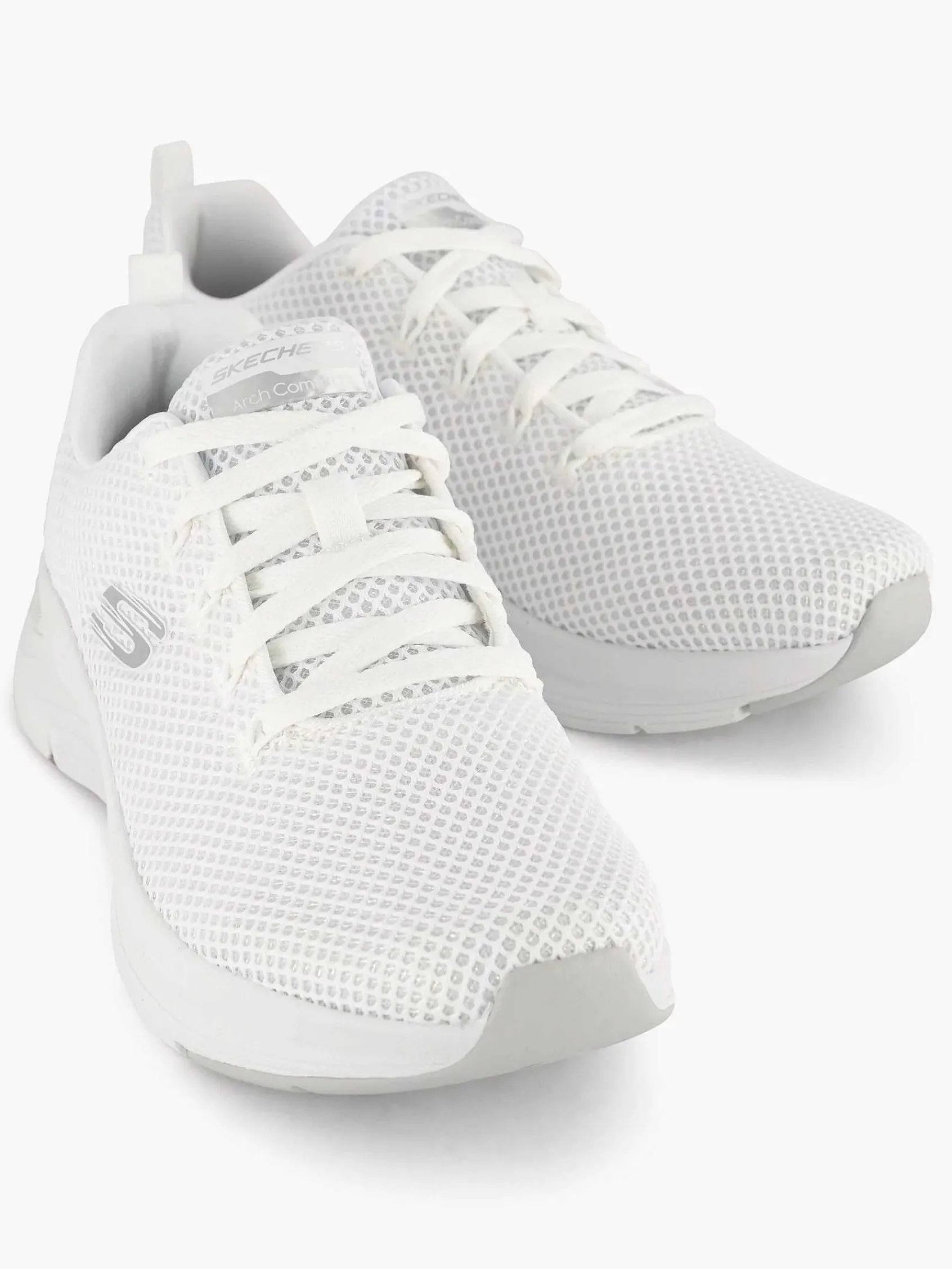 Skechers Sneakers-Witte Arch Comfort - Natural Flutter