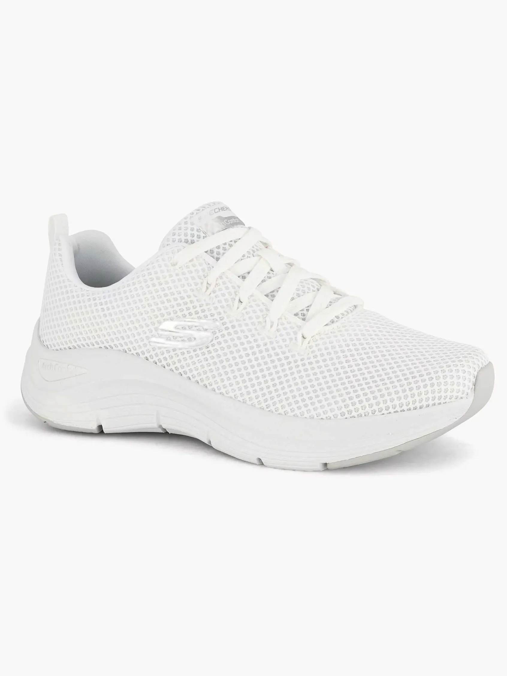 Skechers Sneakers-Witte Arch Comfort - Natural Flutter