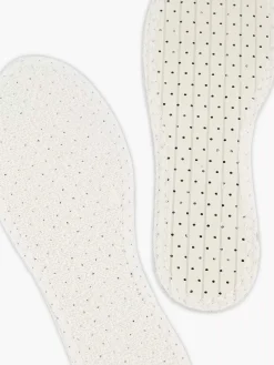 vanHaren Jongensschoenen-Witte Badstof Zool 33-34