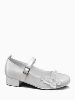 Graceland Babyschoenen-Witte Ballerina Vlinder