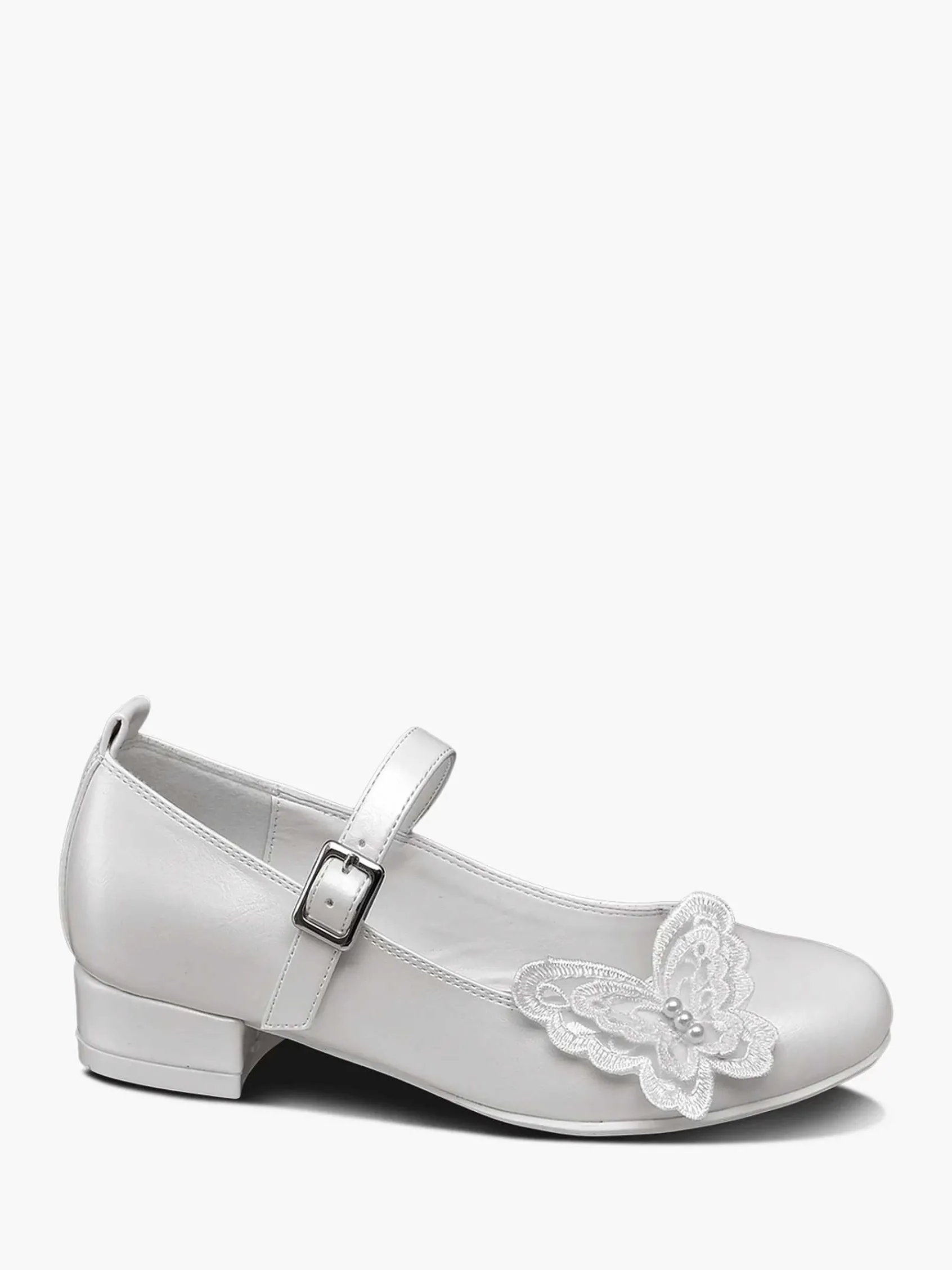 Graceland Babyschoenen-Witte Ballerina Vlinder