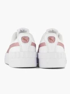 Puma Jongensschoenen-Witte Carina Lift Glitz Jr