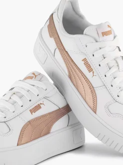 Puma Sneakers-Witte Carina Street Rose