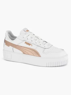 Puma Sneakers-Witte Carina Street Rose