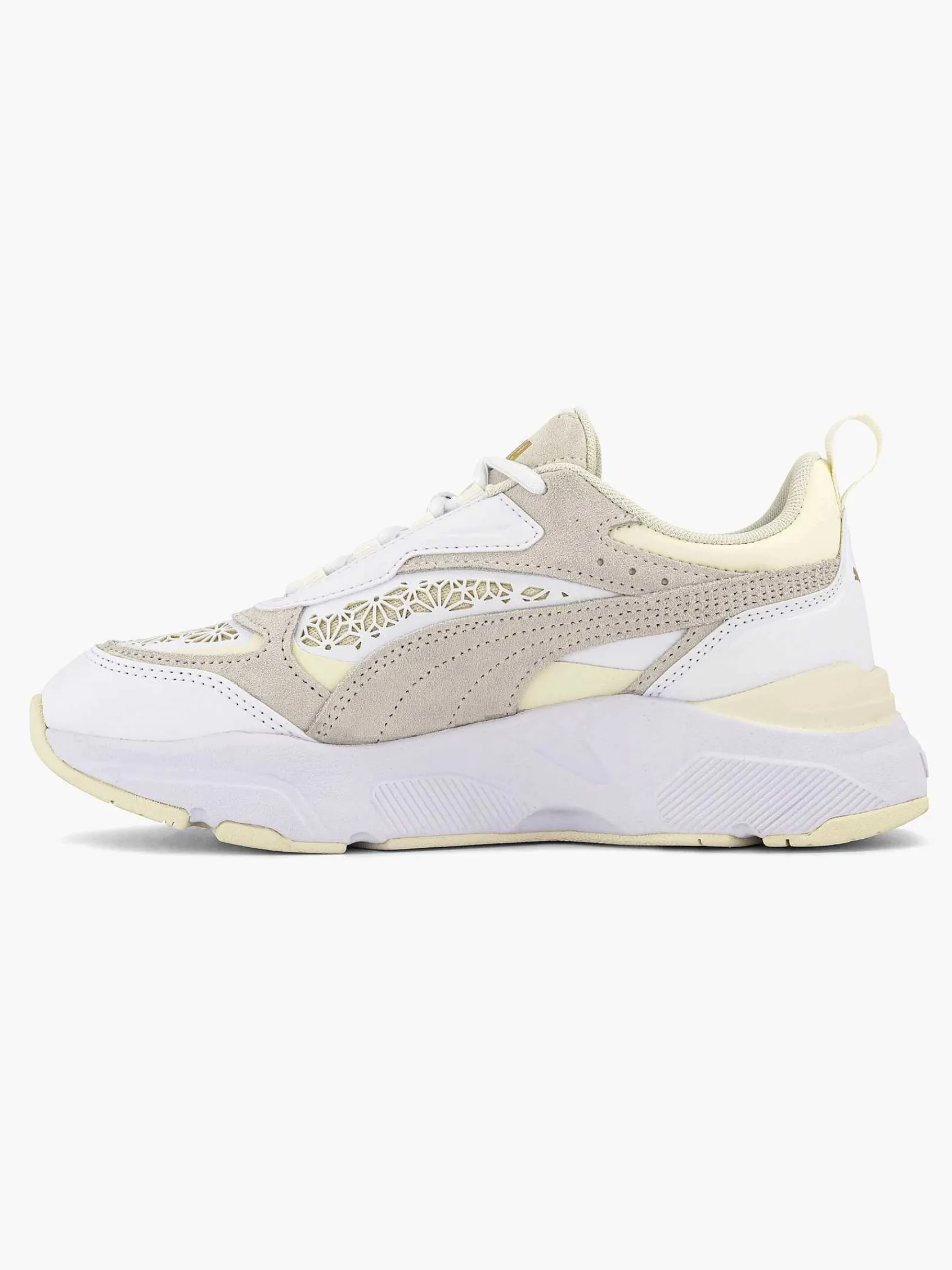 Puma Sneakers-Witte Cassia Laser Cut