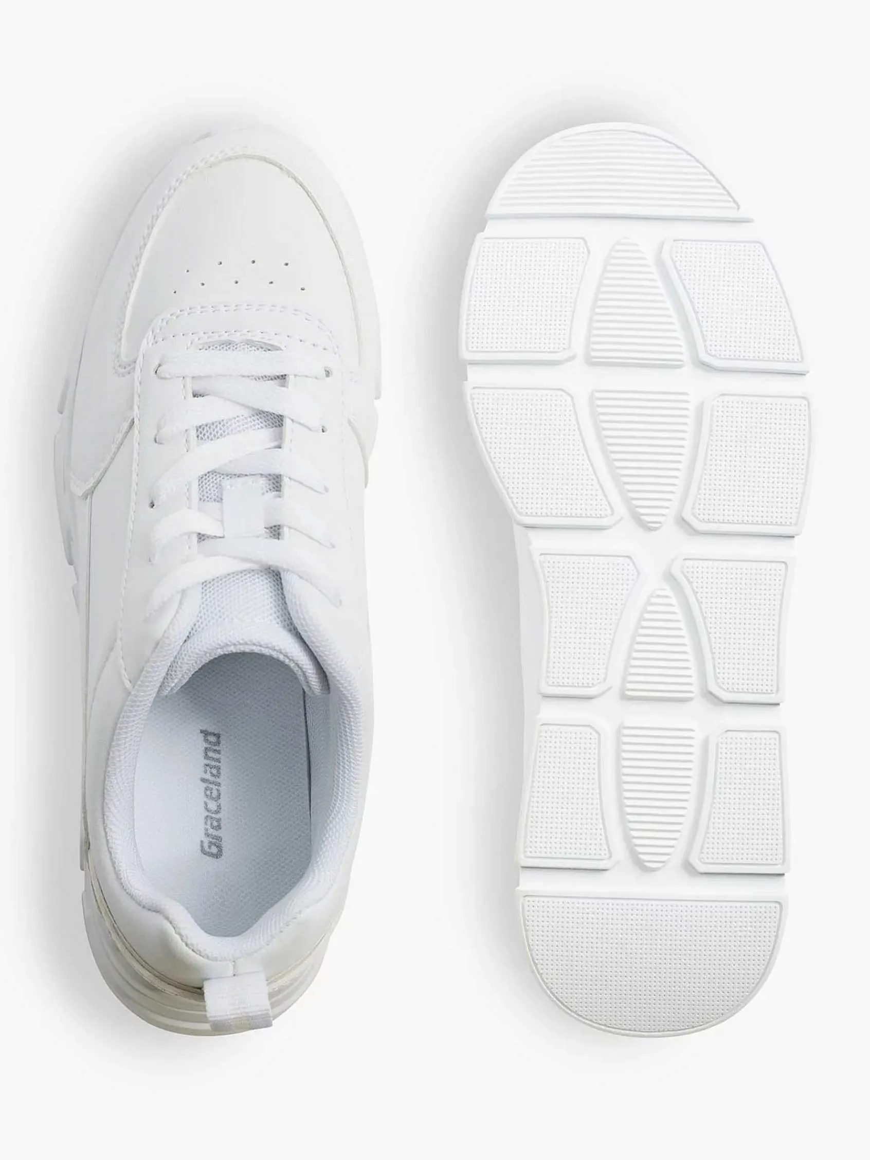 Graceland Sneakers-Witte Chunky Sneaker