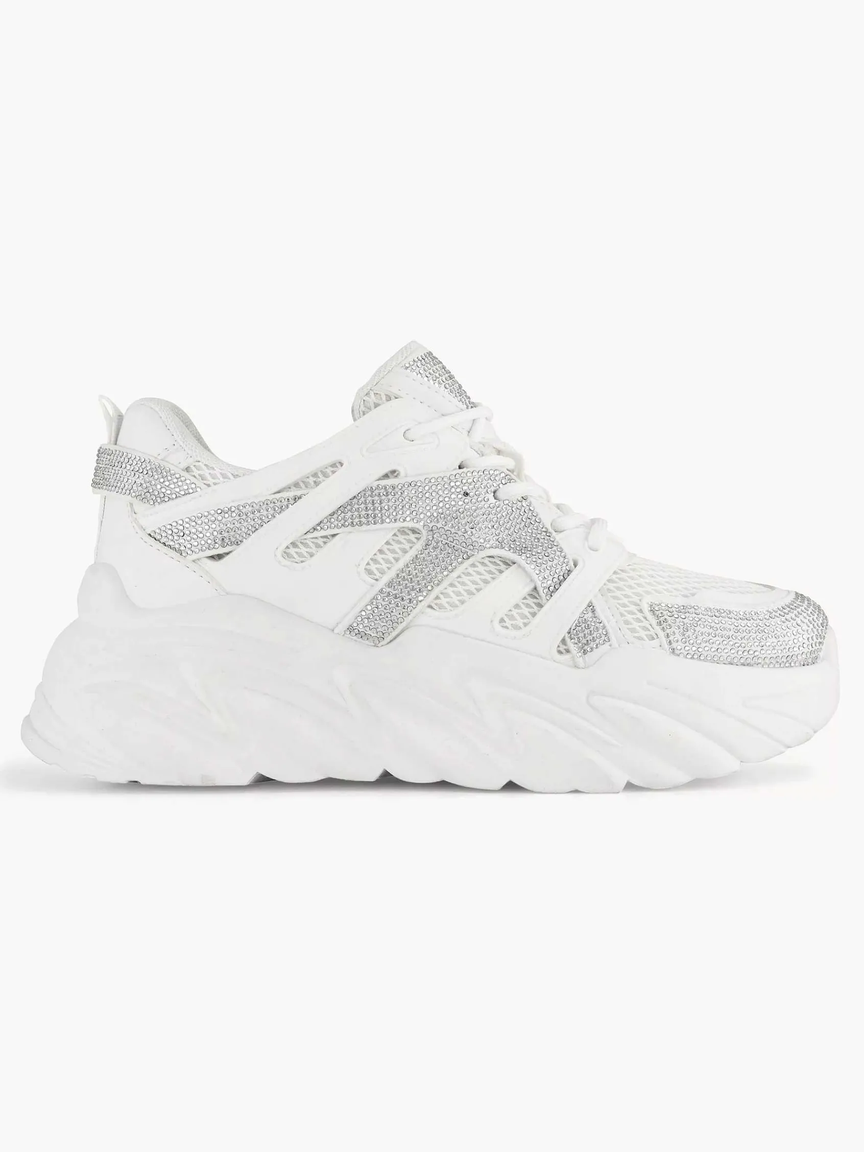 Oxmox Sneakers-Witte Chunky Sneaker