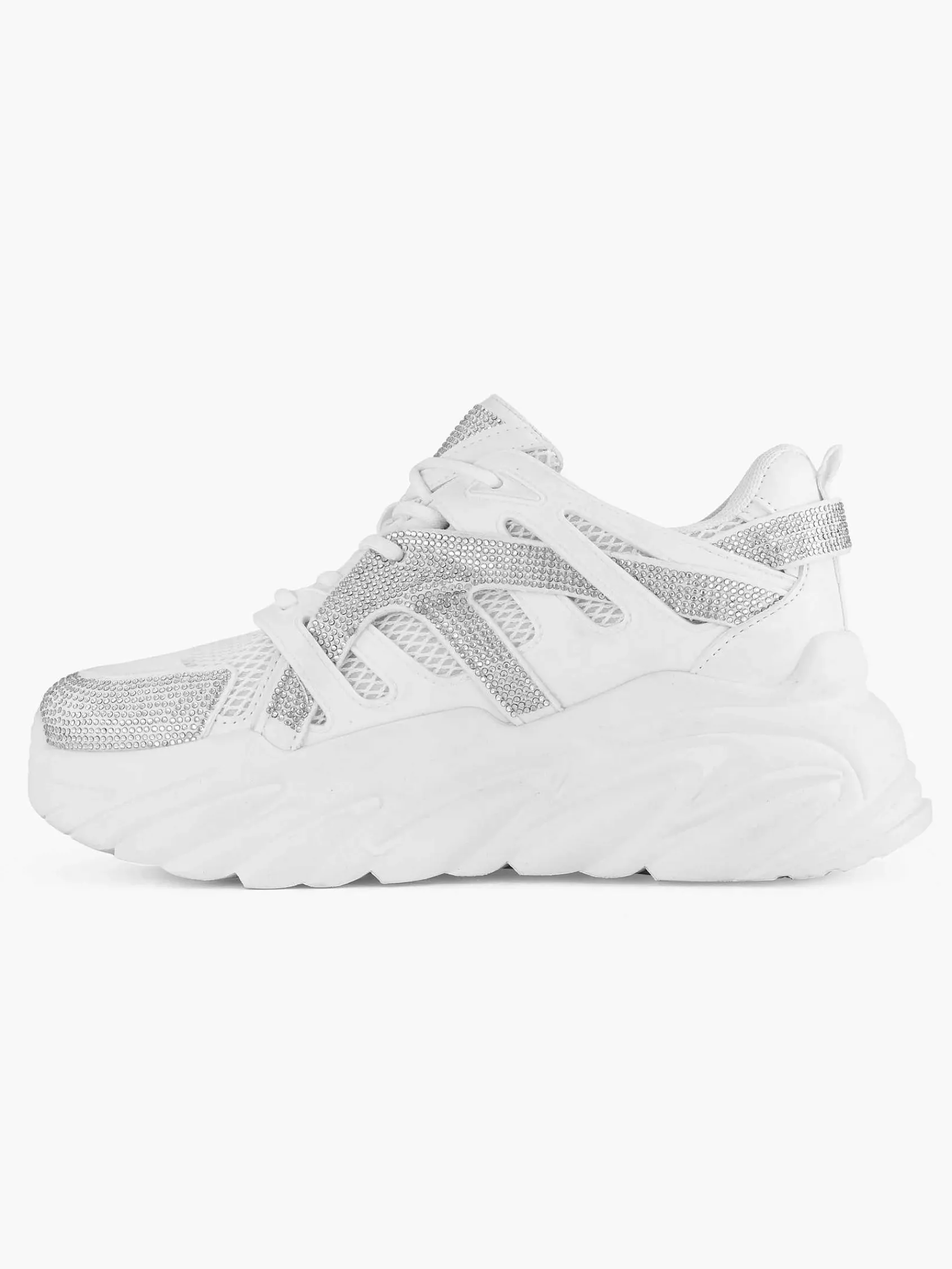 Oxmox Sneakers-Witte Chunky Sneaker