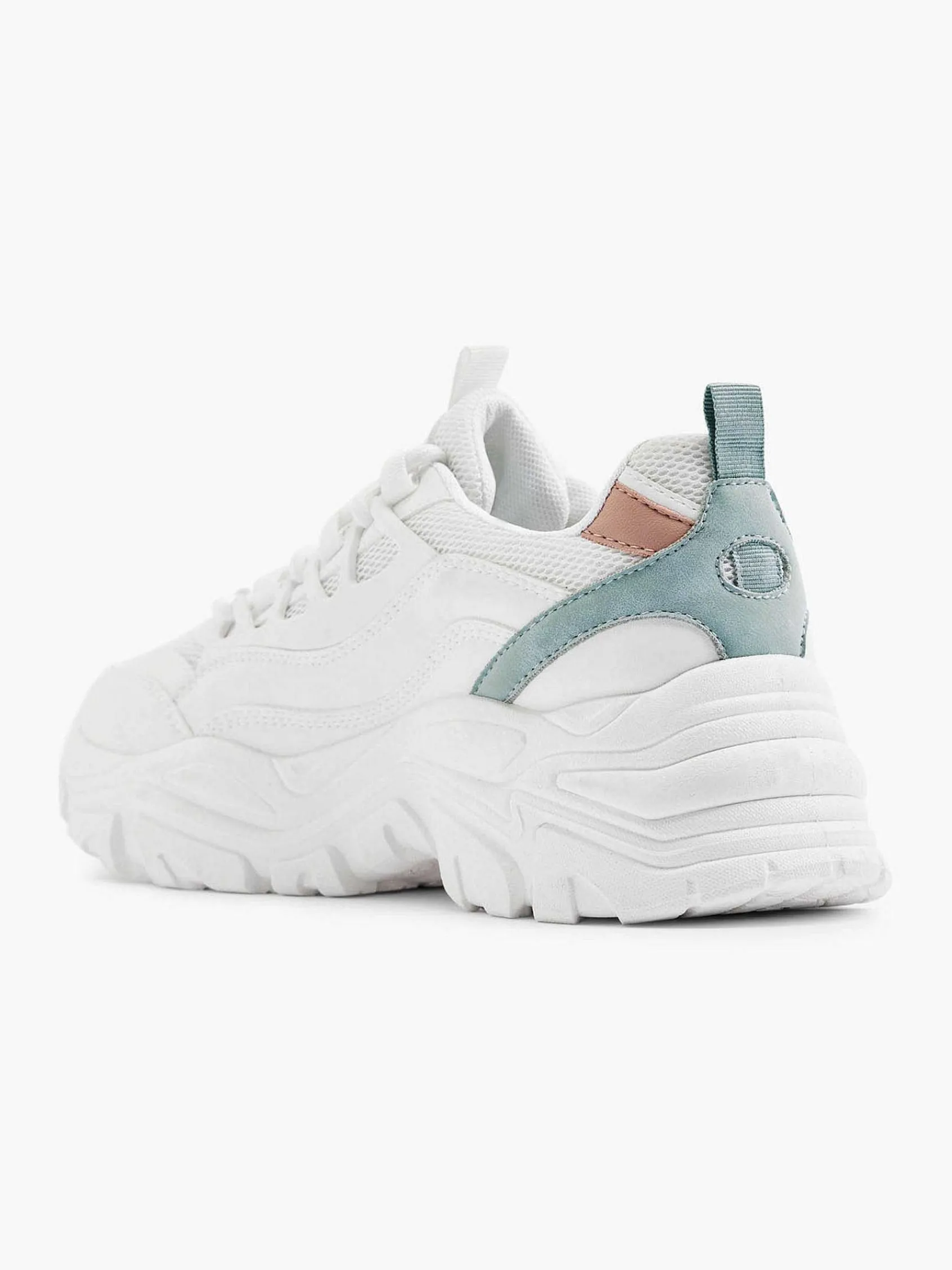 Oxmox Sneakers-Witte Chunky Sneaker