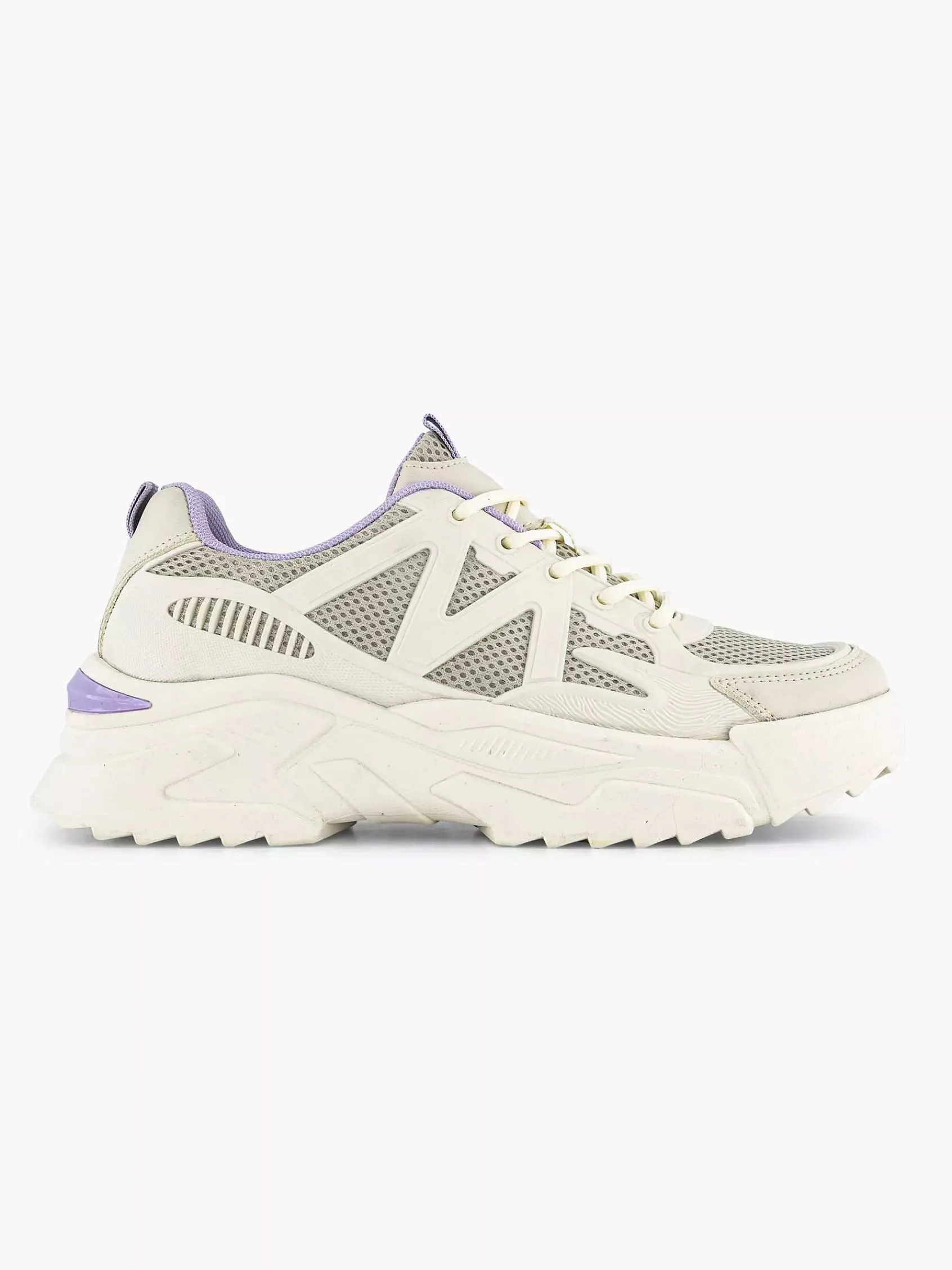 Oxmox Sneakers-Witte Chunky Sneaker